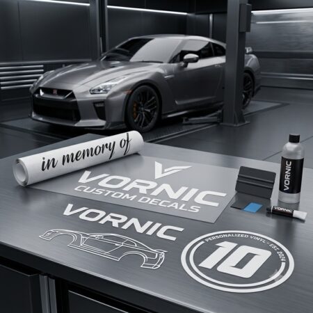 Custom Car Decals & Personalized Vinyl Stickers – Create Your Own Auto Design – VORNIC Racing